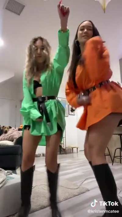 Kristen McAtee Sexy Outfit