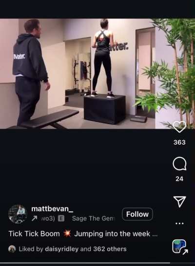I don&rsquo;t care who you are you&rsquo;re not standing behind my wife doing box jumps trainer or not😂