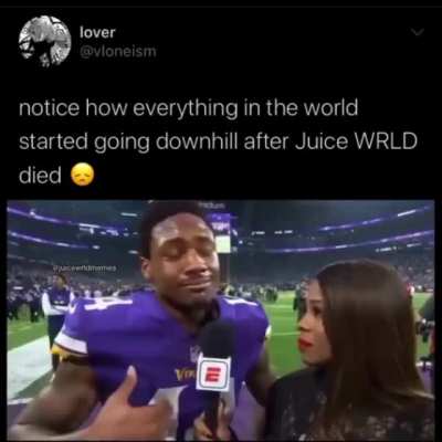 Why&rsquo;d you have to leave us Juice 💔