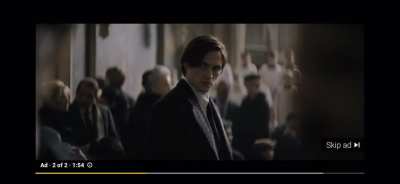 Got an ad for the funeral scene. Tried posting it before but it it wasn&rsquo;t working