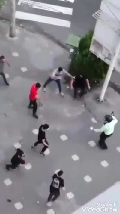 One corrupt Iranian cop verse a- wait that&rsquo;s not one guy #opiran