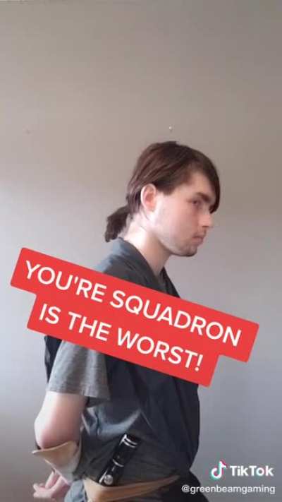 this man puts his squadron first