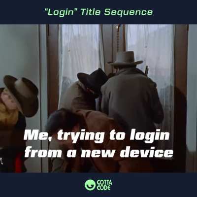 If login becomes a movie