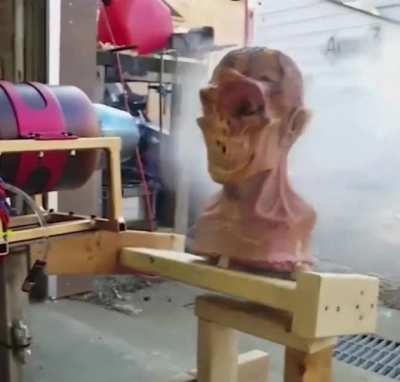 jet engine vs face