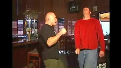 Bas Rutten's "Self-Defense"-System. Where he is the aggressor in every single situation and commits First-degree manslaughter / murder.
