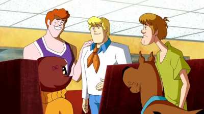 Really, infront of my scoobysnacks?