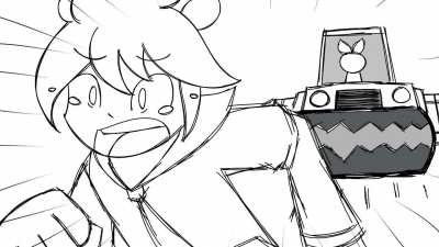 OH SHEET IT'S RIN-CHAN RODA RORAAAAA