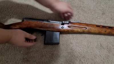 In response to the Mosin stripper clip loading guide. Do yourself a favor and buy quality stripper clips like these Izhevsk made ones. Not the Chinese repros. You won't have to do a 