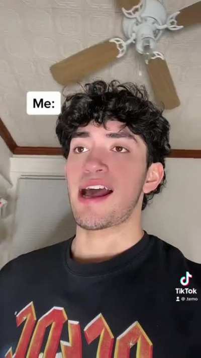 When you get caught making a tiktok