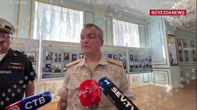 A recent interview with Admiral Viktor Sokolov , Commander of the Black Sea Military Fleet of the Russian Federation .