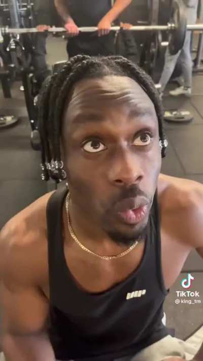 When a girl works out in front of you in 2023