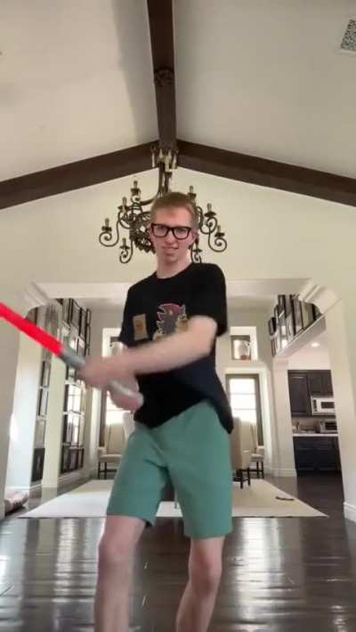 Man showing some mad skills.