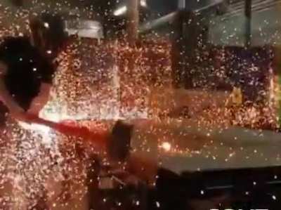 A beautiful but dangerous explosion