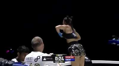 Haven&rsquo;t seen this celebration before.