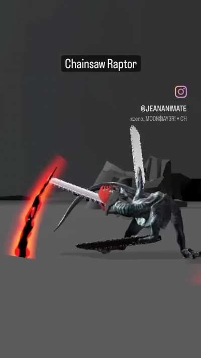 Chainsaw raptor