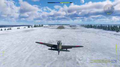 Coming in for that sweet buttery landing, and then...