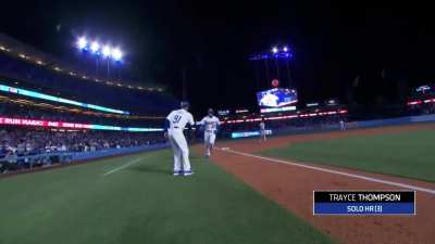 [Highlight] [Highlight] Trayce Thompson keeps the party going, hits his third homer of the night