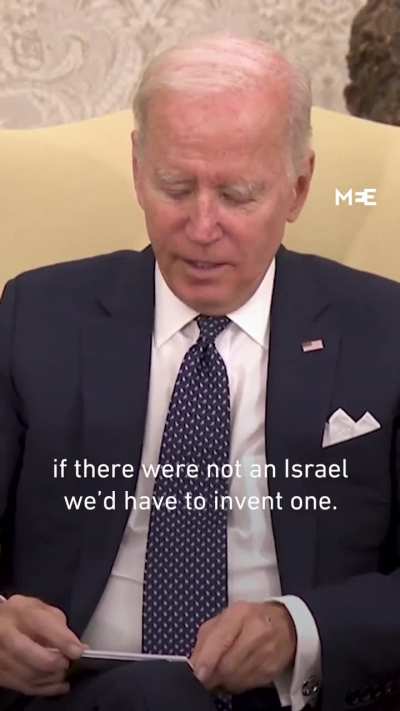 Joe Biden: &ldquo;If Israel didn't exist, the US would have to invent one to protect US interests&rdquo;