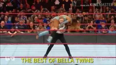 Alicia Fox fireman carried by Ronda
