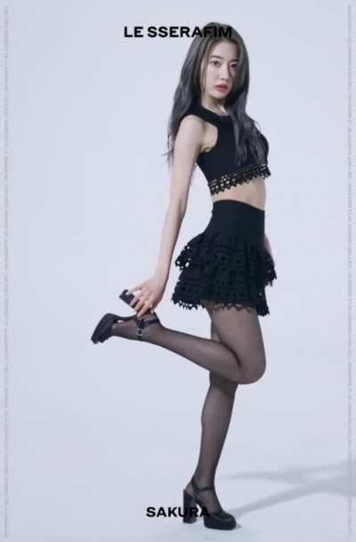Sakura - Black Stockings