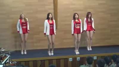 Korean soldiers made sure to attend service every Sunday after seeing this.