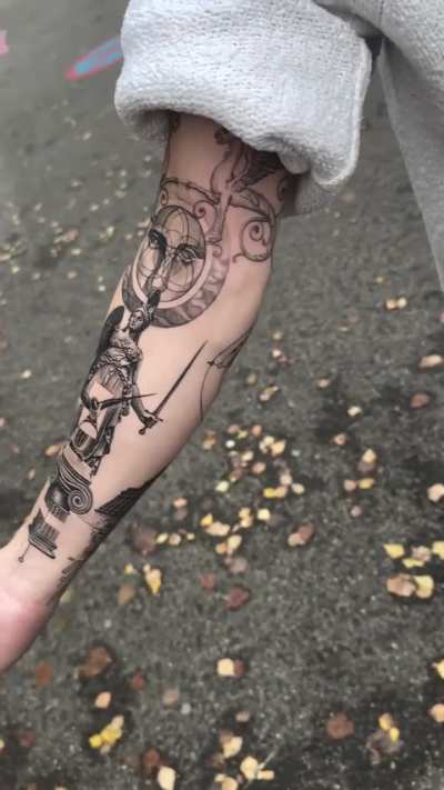 Tattoo art by &copy; Robin Boll based in Zurich.