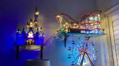 Holy cow these lights look amazing on these sets. I can&rsquo;t wait to do the whole room like this.