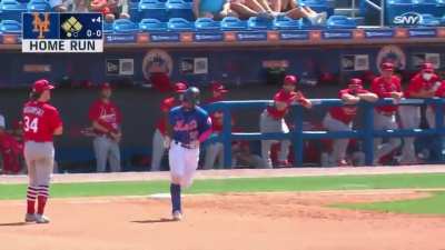 Francisco Lindor rips a grand slam against the Cardinals