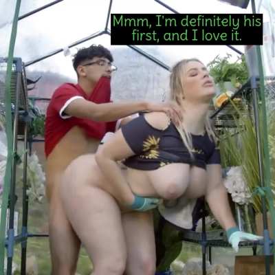 I love sowing my mother