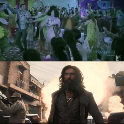 Ranveer Singh has been featured in 2 different versions of Baari Barsi in 2 different genre of films