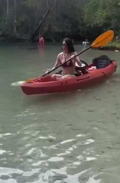 Woman with 3 boobs
