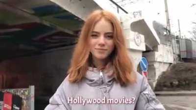 A promising actress.