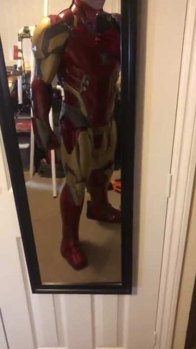 Iron Man Mk85 3D Printed Suit is almost done. Printed a few new small parts for some extra comfort and mobility. I can&rsquo;t wait to fully suit up for the first time.