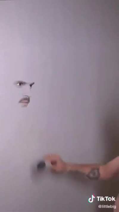 He looks angry