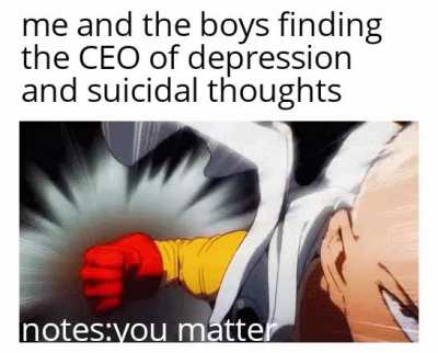 You matter!