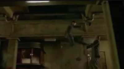 Classic fight scene
