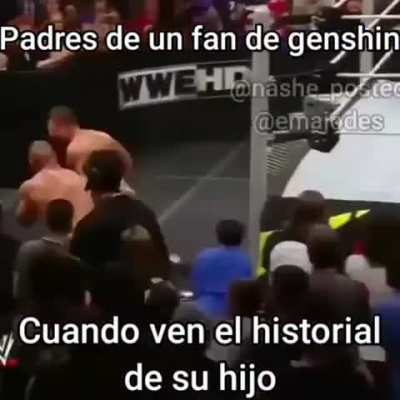 Los fans de genshin tienen padres?