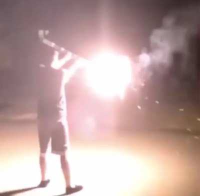 WCGW playing with fireworks