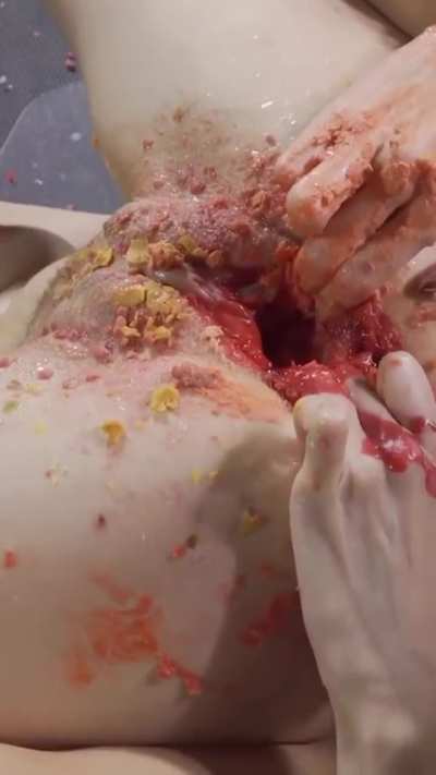 Candle wax fun