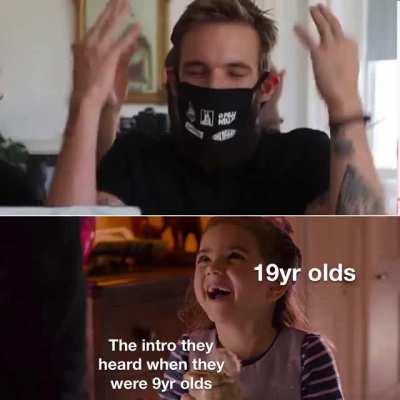 Thank you Pewds, it&rsquo;s so nostalgic I LOVE IT