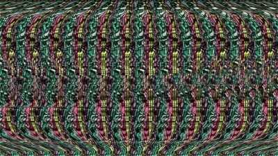 This is a stereogram. Adjust your eyes correctly and you will see a new dimension