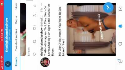 YouTube/Instagram Baddie Riley Simps0n Nude Leaks! Twitter:@thedigitalsh