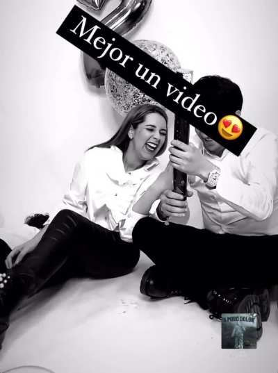 Nestor Isidro Perez Salas &ldquo;El Nini&rdquo; with his wife Gabysela &ldquo;Gaby&rdquo; Fernandez (daughter of Manuel Fernandez Valencia &ldquo;El Animal&rdquo;) 