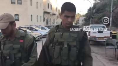 This is what "Peace" looks like in Hebron