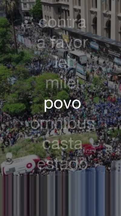 Resumindo em 90 segundos a aprovação da Lei Omnibus na Argentina.