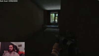 Focused gamer