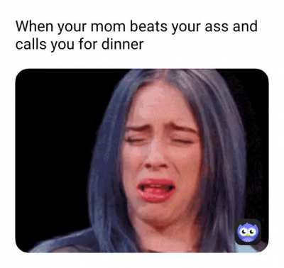 "DON'T CRY AT THE TABLE!"