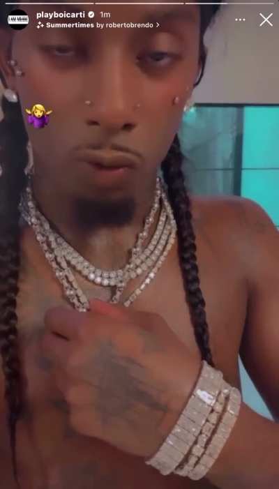 I&rsquo;m sorry but what the fuck is Carti doing
