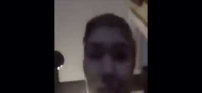 He do be fallin down the stairs tho