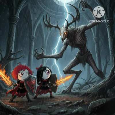 Ruby Gloom &amp;amp; Iris Cyclops AI Cover of Moonlight originally by Evilwave &amp;amp; Bloodset